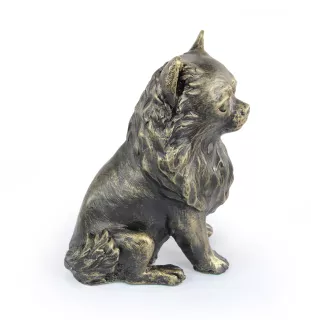 Chihuahua à poil court - statue de chien, chien assis pour bureau, décoration pour le salon d'un amoureux des chiens par Art-Dog