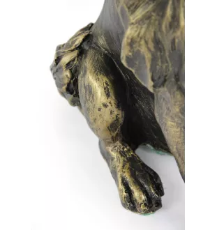 Chihuahua à poil court - statue de chien, chien assis pour bureau, décoration pour le salon d'un amoureux des chiens par Art-Dog