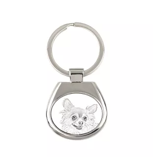 Chihuahua krótkowłosy I brelok ze zdjęciem psa Art-Dog