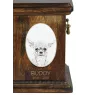 Chihuahua short-haired, Chihuahua smooth - commemorative plaque with a photo of a dog, tombstone with a print, personalized oval plaque from the Art-Dog brand