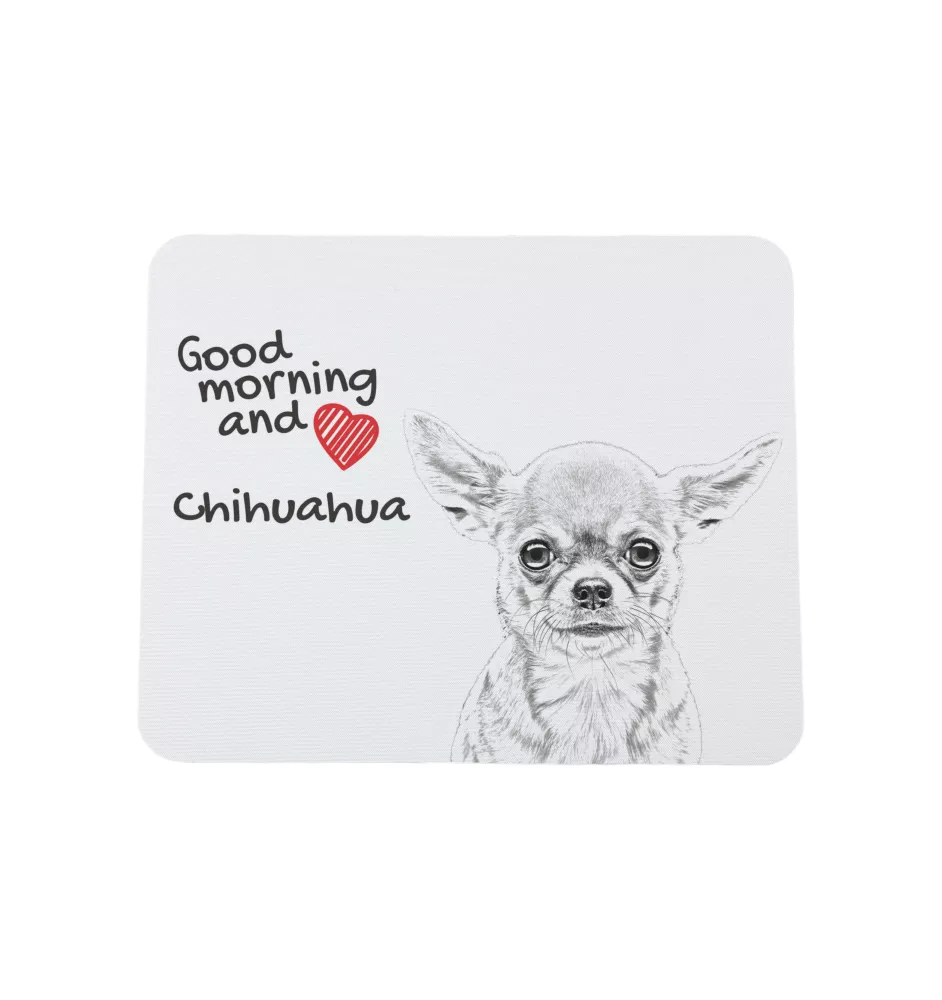 Chihuahua krótkowłosy podkładka pod mysz z psem Art-Dog