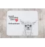 Chihuahua Kurzhaar - Mauspad mit Druck, personalisiertes Mauspad mit Hund, einzigartiges Gadget für Büroangestellte von Art-Dog.