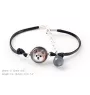 Chihuahua à poil long - ensemble de bijoux avec votre photo, accessoire féminin, article fait main, produit fabriqué à la main avec passion pour la création de la marque Art-Dog