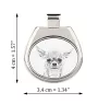 Chihuahua à poil court - collier avec chien, pendentif personnalisé avec photo, collier unique pour femmes et hommes de la marque Art-Dog