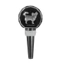 Chihuahua short-haired, Chihuahua smooth - Crystal bottle stopper, unique wine stopper with photo, personalised gift for sommelier by Art-Dog brand