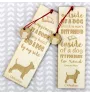 Chihuahua à poil court - marque-page pour livre avec chien, marque-page personnalisé, accessoire canin pour les lecteurs de la marque Art-Dog