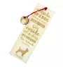 Chihuahua à poil court - marque-page pour livre avec chien, marque-page personnalisé, cadeau pour les amateurs de livres de la marque Art-Dog