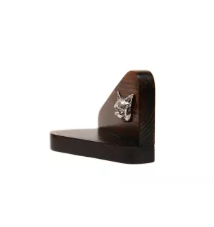 Chihuahua à poil court - bougeoir en bois avec un chien, support pour bougie chauffe-plat, lieu de mémoire pour chien de la marque Art-Dog