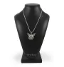 Chihuahua à poil court - un collier avec un chien, un pendentif de chien sur une chaîne en argent, un bijou unique de la marque Art-Dog