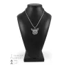 Chihuahua à poil court - un collier avec un chien, un pendentif de chien sur une chaîne en argent, un bijou unique de la marque Art-Dog