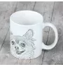 Chihuahua Langhaar - Tasse mit Hund, fröhliche Tasse für Hundeliebhaber, personalisiertes Geschenk der Marke Art-Dog
