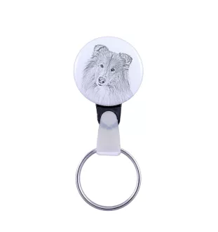 Chihuahua à poil court - porte-clés avec l'image d'un chien, pendentif avec la propre graphique de la marque Art-Dog