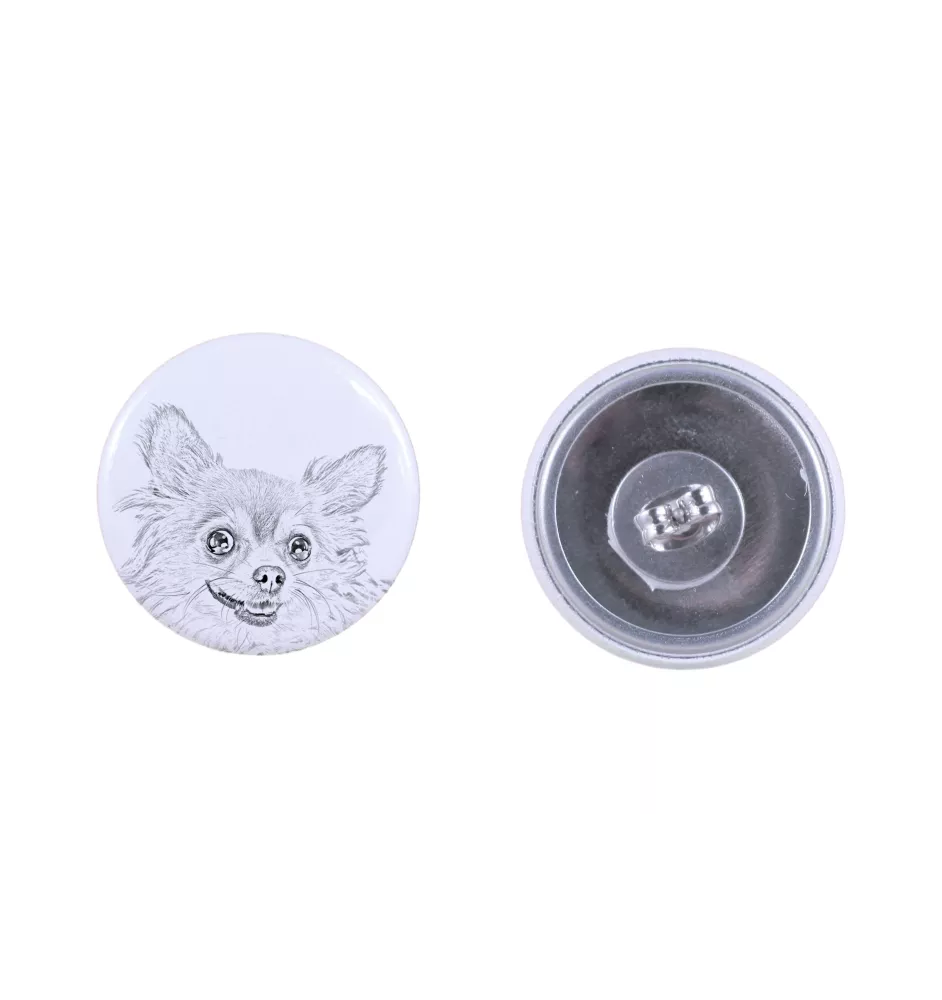 Chihuahua Kurzhaar I - einzigartige Hund-Ohrringe, Ihr Haustier als Schlüsselanhänger, Eigenmarke Art-Dog