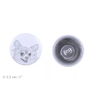 Chihuahua krótkowłosy I kolczyki z psem mały Art-Dog