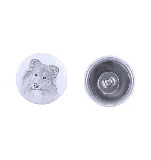 Chihuahua à poil court - boucles d'oreilles uniques avec un chien, votre animal de compagnie sur un porte-clés, marque propre Art-Dog