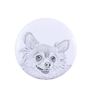 Chihuahua krótkowłosy I pierścionek z psem mały Art-Dog