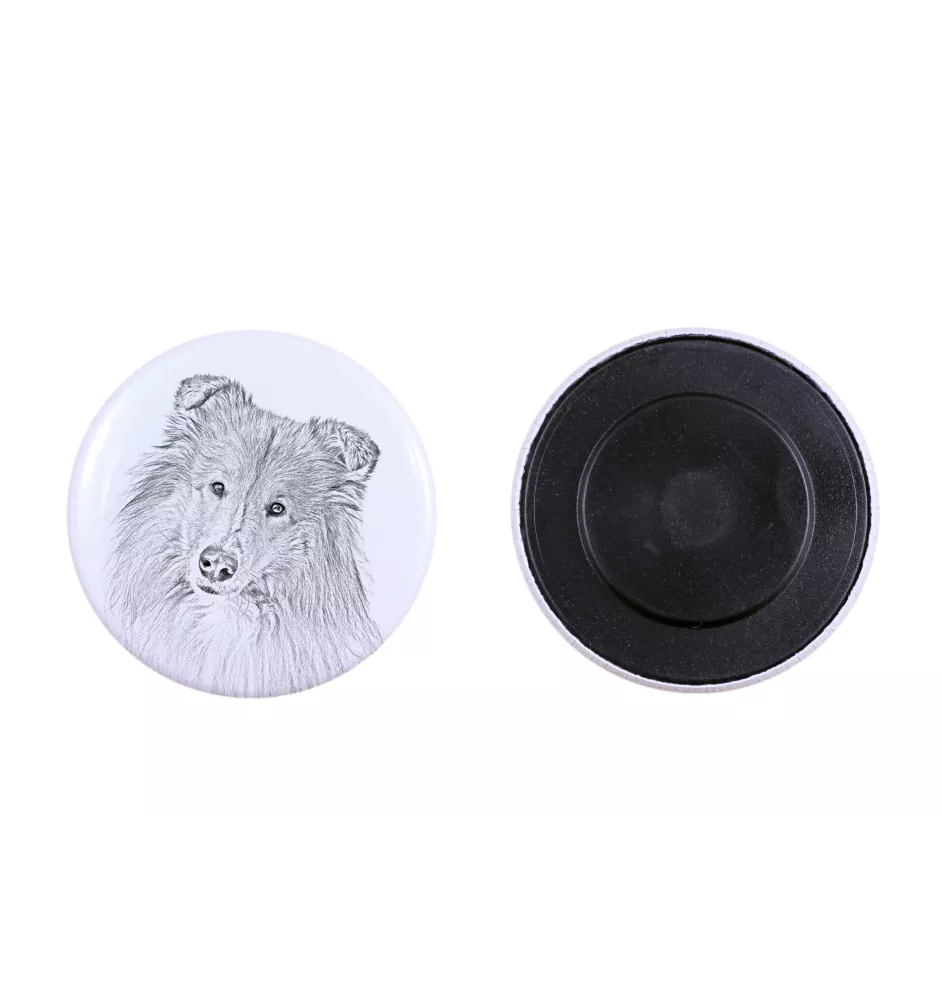 Chihuahua short-haired, Chihuahua smooth - magnet with a dog's pupil, exceptionally light, strong magnet, handmade product by the Art-Dog brand