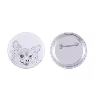 Chihuahua krótkowłosy I przypinka z psem duża Art-Dog