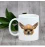 Chihuahua krótkowłosy kubek geometryczny Art-Dog