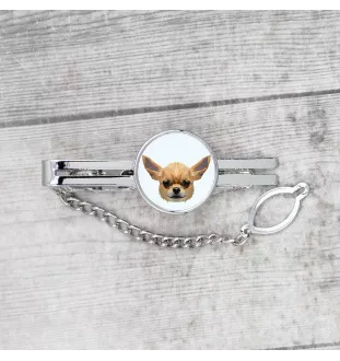 Chihuahua krótkowłosy spinka geometryczny Art-Dog