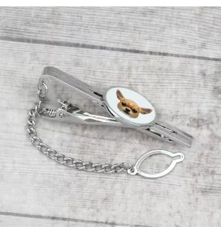 Chihuahua krótkowłosy spinka geometryczny Art-Dog