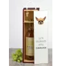 Chihuahua Kurzhaar - geometrische Box mit einem Bild und Schriftzug für Wein der Marke Art-Dog