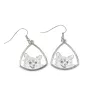 Chihuahua short-haired, Chihuahua smooth I - dog earrings, hanging earrings with a picture, personalized jewelry with Art-Dog brand print