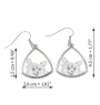 Chihuahua à poil court I - boucles d'oreilles avec chien, boucles d'oreilles pendantes avec photo, bijoux personnalisés avec impression de la marque Art-Dog