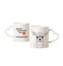 Chihuahua à poil court - tasse avec chien, une tasse adorable avec une anse en forme de cœur, un cadeau universel de la marque Art-Dog