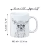Chihuahua à poil court - tasse avec chien, tasse avec photo, cadeau personnalisé de la marque Art-Dog