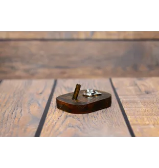 Chihuahua à poil court - porte-clés, porte-clés avec chien pour les médailles, crochet pour les clés de la marque Art-Dog