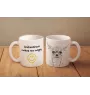 Chihuahua Kurzhaar - Tasse mit Hund, fröhliche Tasse für Hundeliebhaber, personalisiertes Geschenk der Marke Art-Dog