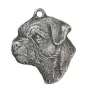 Border Terrier - Silver-plated dog pendant, handbag decoration, backpack pendant by Art-Dog brand