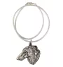 Barsoi, Russischer Jagdwindhund, Barzaia - Hundehalsband, einzigartiger Schmuck für den Hundefan, einzigartiger Kreuzotter-Anhänger der Marke Art-Dog