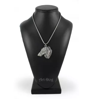 Borzoi, Russian Hunting Sighthound, Russian Wolfhound - Dog necklace, unique jewellery for the dog fan, unique adder pendant by Art-Dog brand
