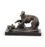 Barsoi, Russischer Jagdwindhund, Barzaia - Hundestatue, Figur für Büro, Trophäe für Hundeausstellung von Art-Dog brand