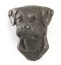 Border Terrier - Dog statue, hanging bust, unique decoration for dog lover by Art-Dog brand