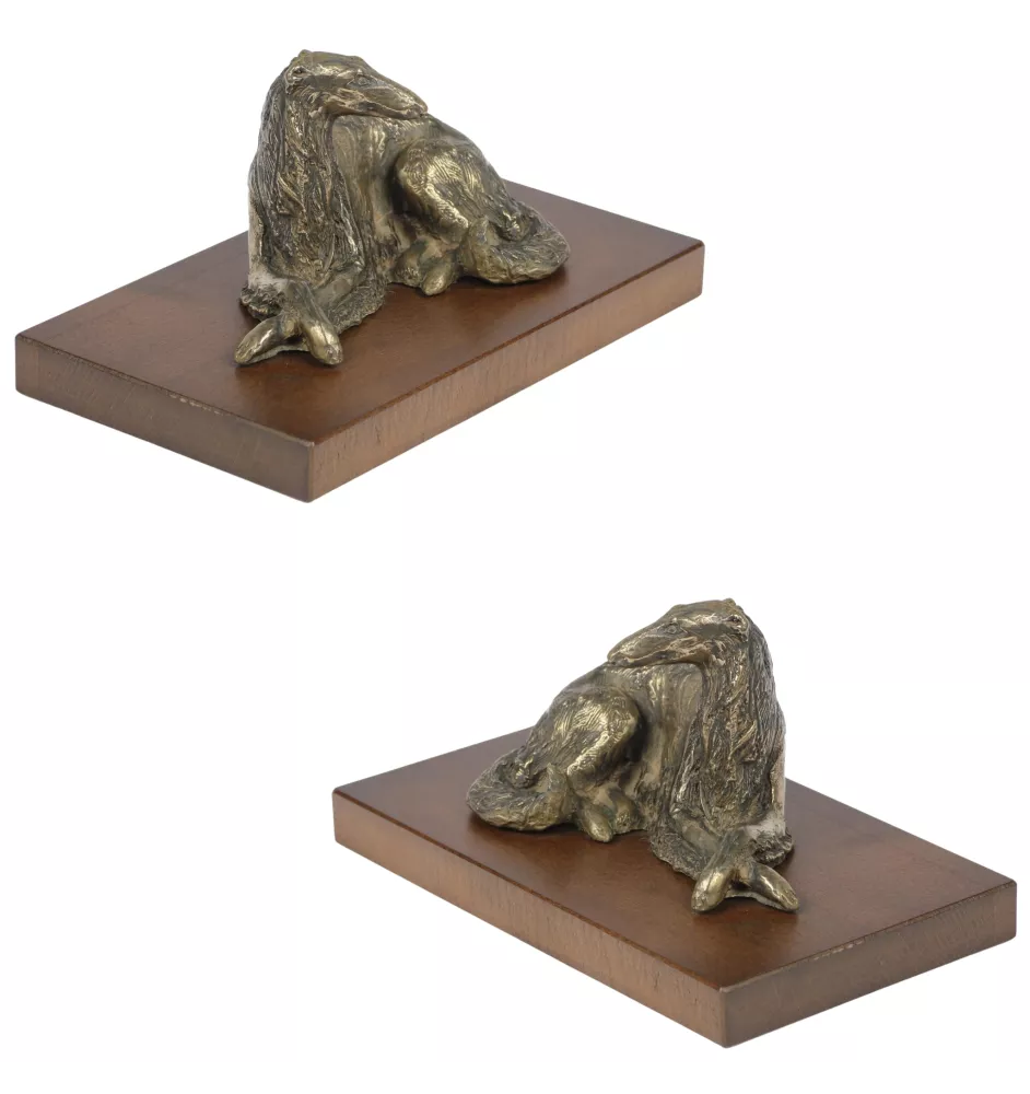 Borzoi, Russian Hunting Sighthound, Russian Wolfhound I - dog statue, figurine for office, trophy for dog show by Art-Dog brand