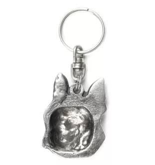 Boston Terrier brelok do kluczy posrebrzany Art-Dog