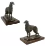 Barzoi, Levrier De Chasse Russe, Lévrier russe II - statue de chien, figurine pour bureau, trophée pour exposition canine par la marque Art-Dog