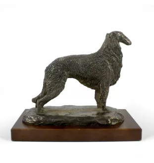 Barzoi, Levrier De Chasse Russe, Lévrier russe II - statue de chien, figurine pour bureau, trophée pour exposition canine par la marque Art-Dog