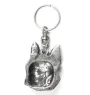 Terrier de Boston, Boston Terrier - Pendentif argenté avec un chien dans une boîte décorative, décoration de sac à main, pendentif de sac à dos par la marque Art-Dog