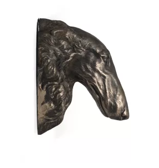 Borzoi, Russian Hunting Sighthound, Russian Wolfhound - Dog statue, hanging bust, unique decoration for dog lover by Art-Dog brand