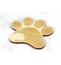 Border Terrier - Tasse Untersetzer, graviert Untersetzer mit Hund, Geschenk für Hundeliebhaber von Art-Dog Marke