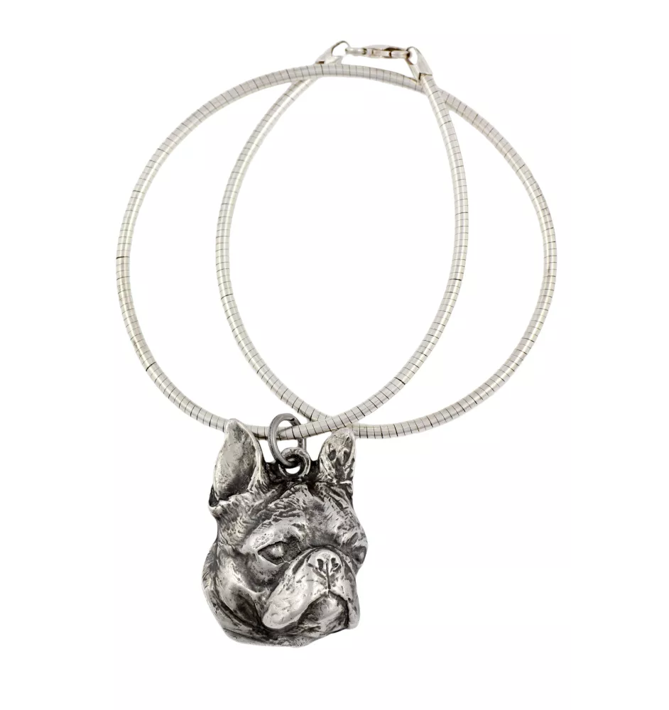 Boston Terrier naszyjnik na lince Art-Dog