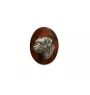 Border Terrier - Dog show brooch, starter number clip, dog pin by Art-Dog
