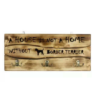 Border Terrier - Kleiderständer mit Hund, Ausstellung von Medaillen, Dekoration für Zuhause der Marke Art-Dog