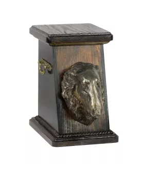 Barzoi, Levrier De Chasse Russe, Lévrier russe - urne pour les cendres d'un chien, une urne élégante avec une statuette, une urne commémorative avec un buste de chien de la marque Art-Dog