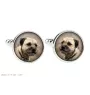 Border Terrier - cufflinks, a shirt accessory, a shirt pendant from the Art-Dog brand