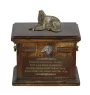 Borzoi, Russian Hunting Sighthound, Russian Wolfhound II - urn for dog ashes, urn with a statuette, personalized urn for dog ashes by Art-Dog brand